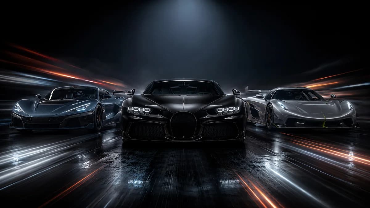 The 25 Fastest Cars from 0-100 km/h, Ranked