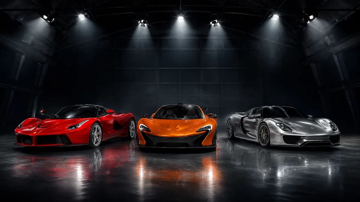 Hypercar Holy Trinity: LaFerrari vs P1 vs 918