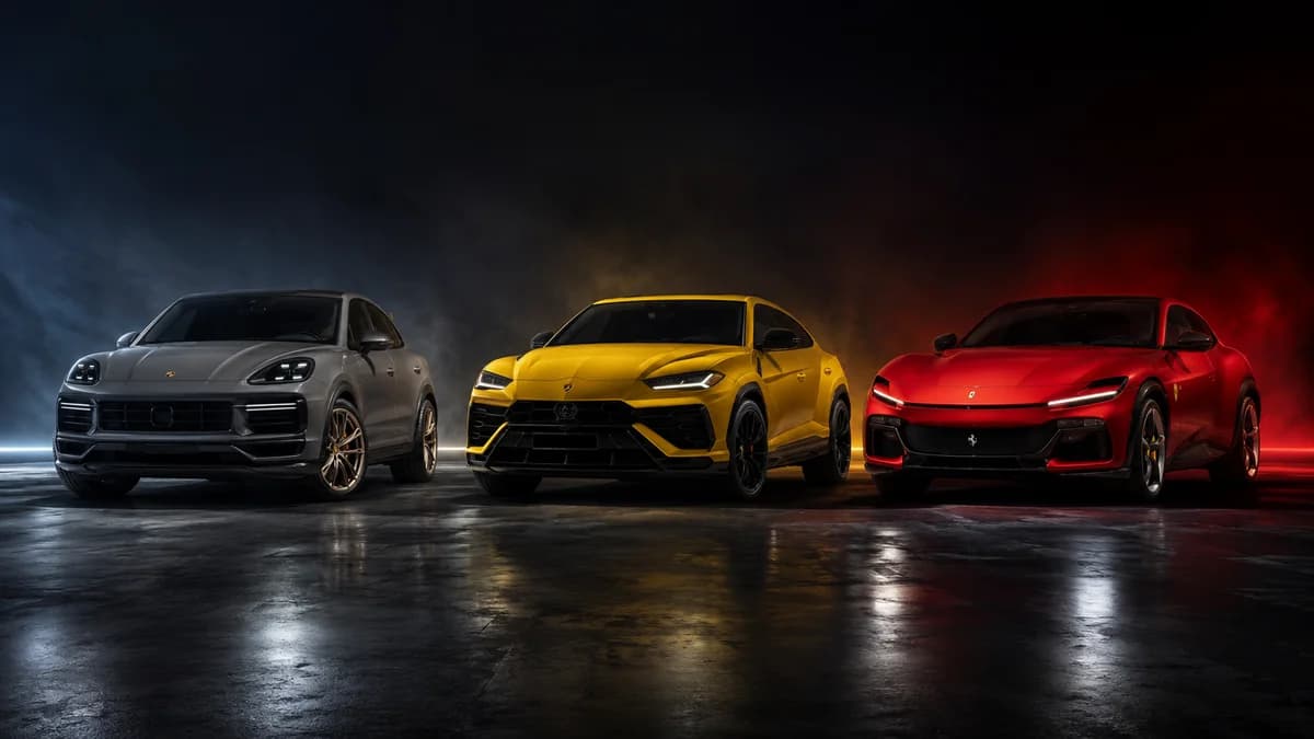 Porsche Cayenne Turbo GT vs Lamborghini Urus Performante vs Ferrari Purosangue