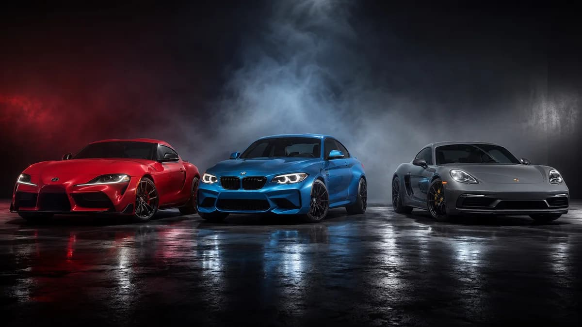 Toyota GR Supra vs BMW M2 vs Porsche 718 Cayman GTS 4.0